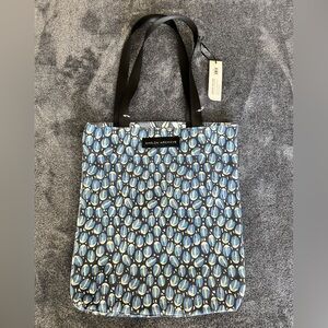 Amelin Archive Double-Sided Moderne/Kelmscott Canvas Tote Bag, Cotton Body